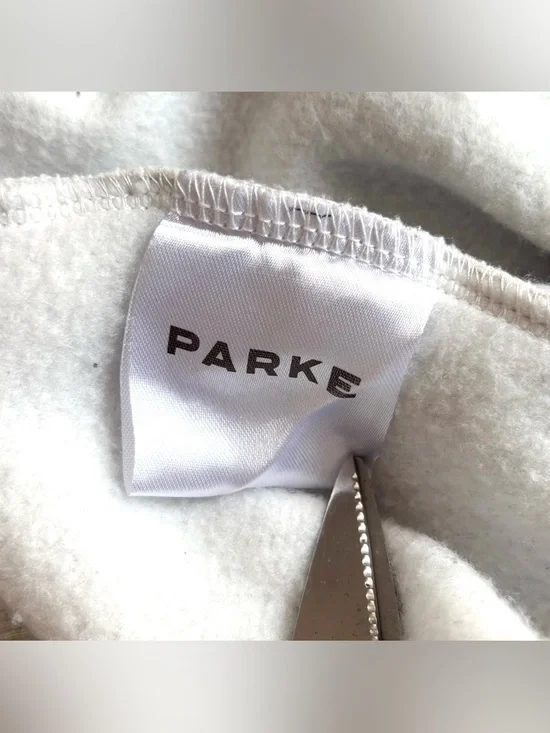 PARKE New York Sweatshirt Mock Neck Limited Edition NYC Taxi Size L/XL - Picture 10 of 10